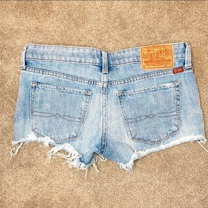 Lucky Brand Mid Rise Jean Shorts